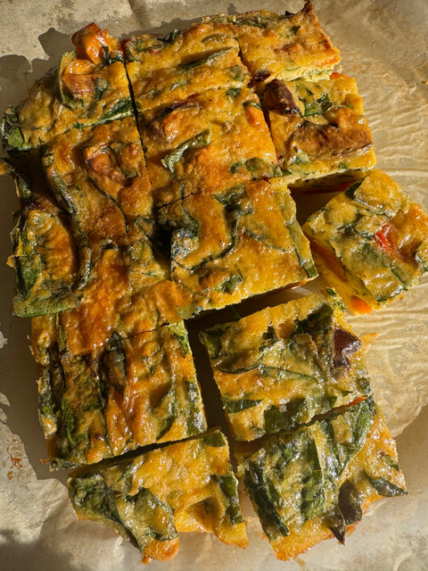 Easy Roast Vegetable Slice